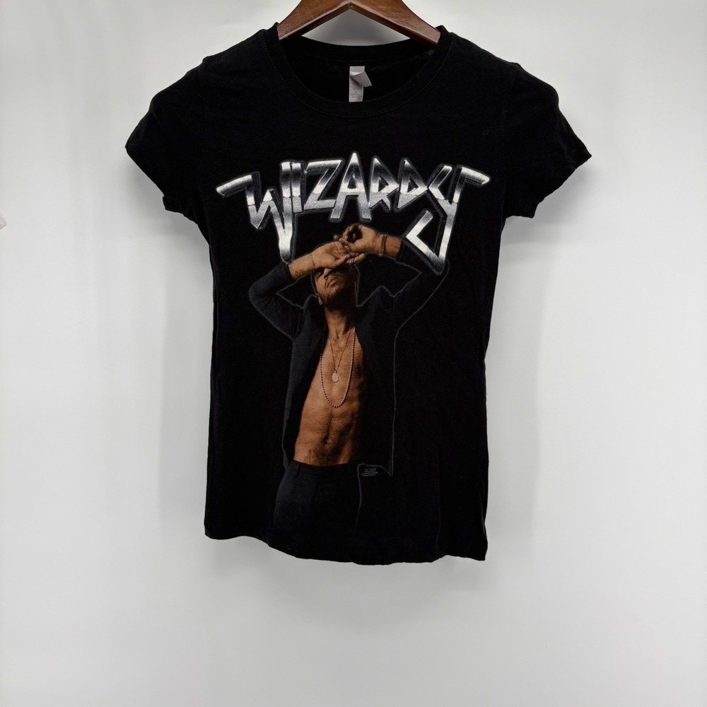 Kid Cudi Tour‎ Band T Shirt Wizardy 2011 Fits Women's Small Vintage Drake